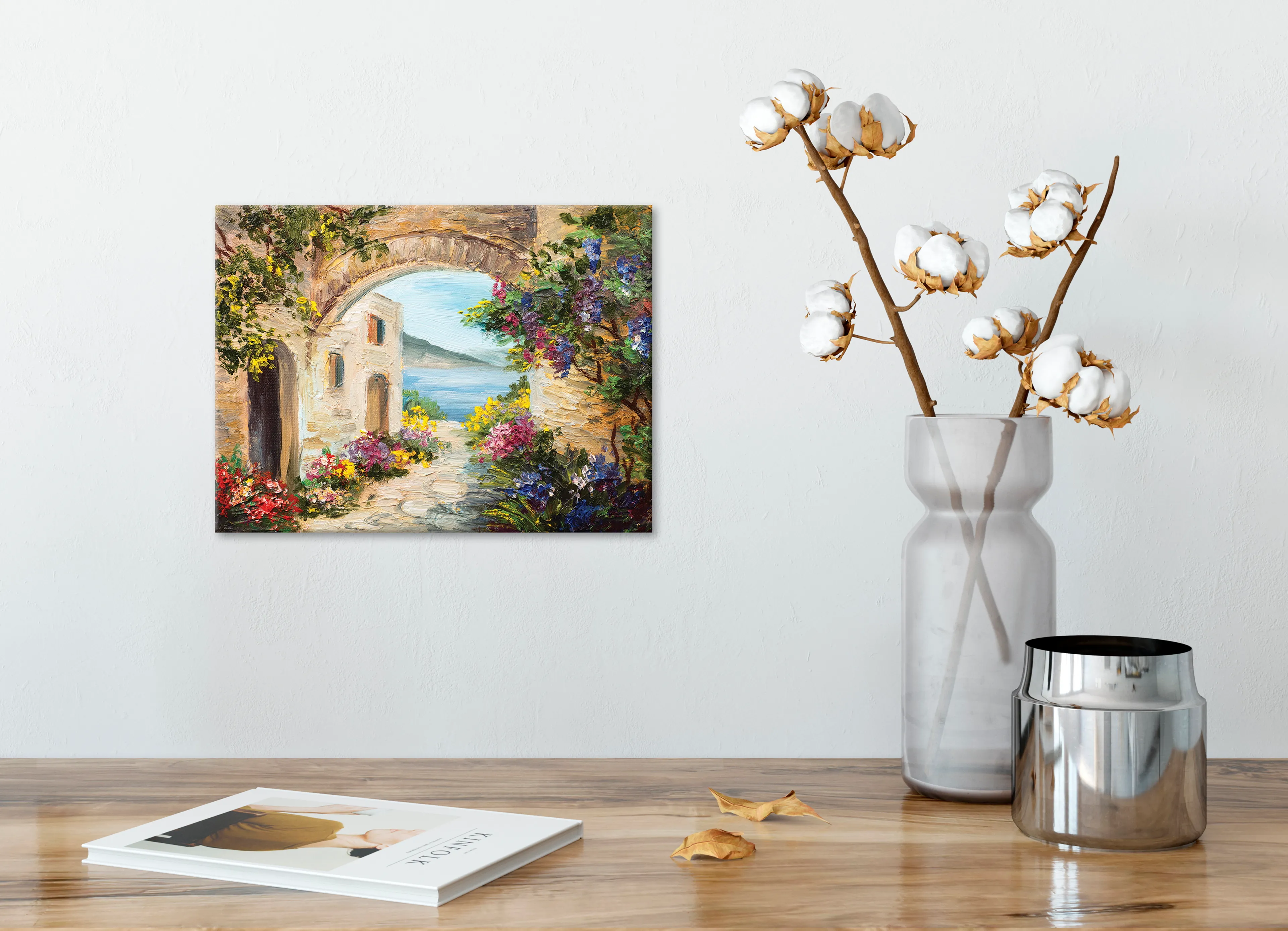 Wandbild 30 x 40 cm Mediterranean View II