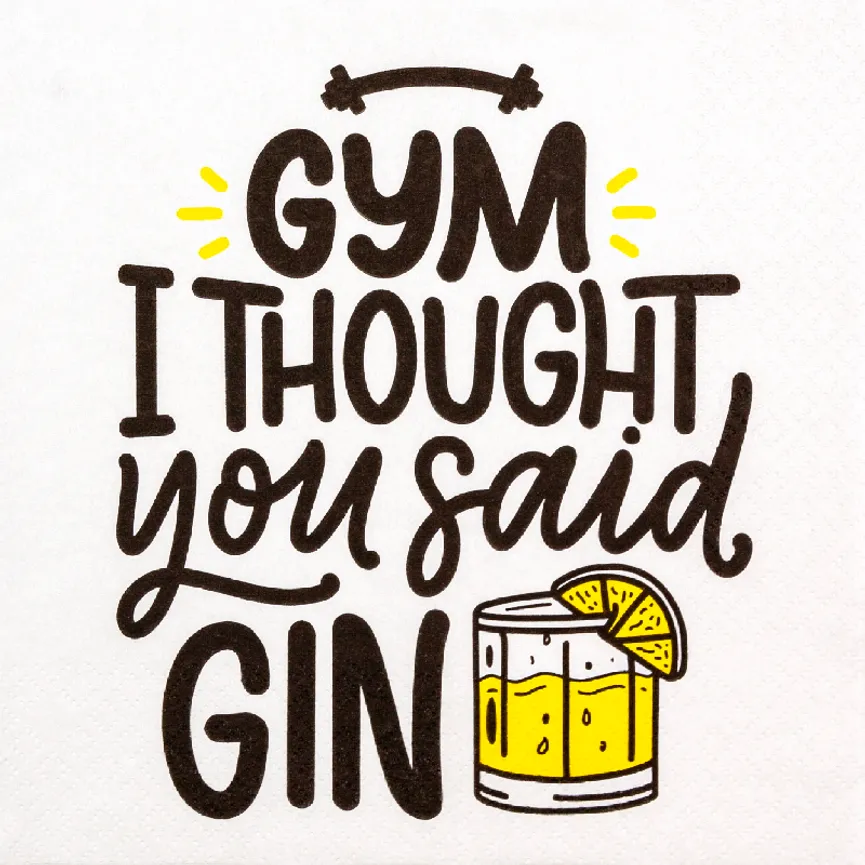Serviette "You said Gin" hauptaufnahme
