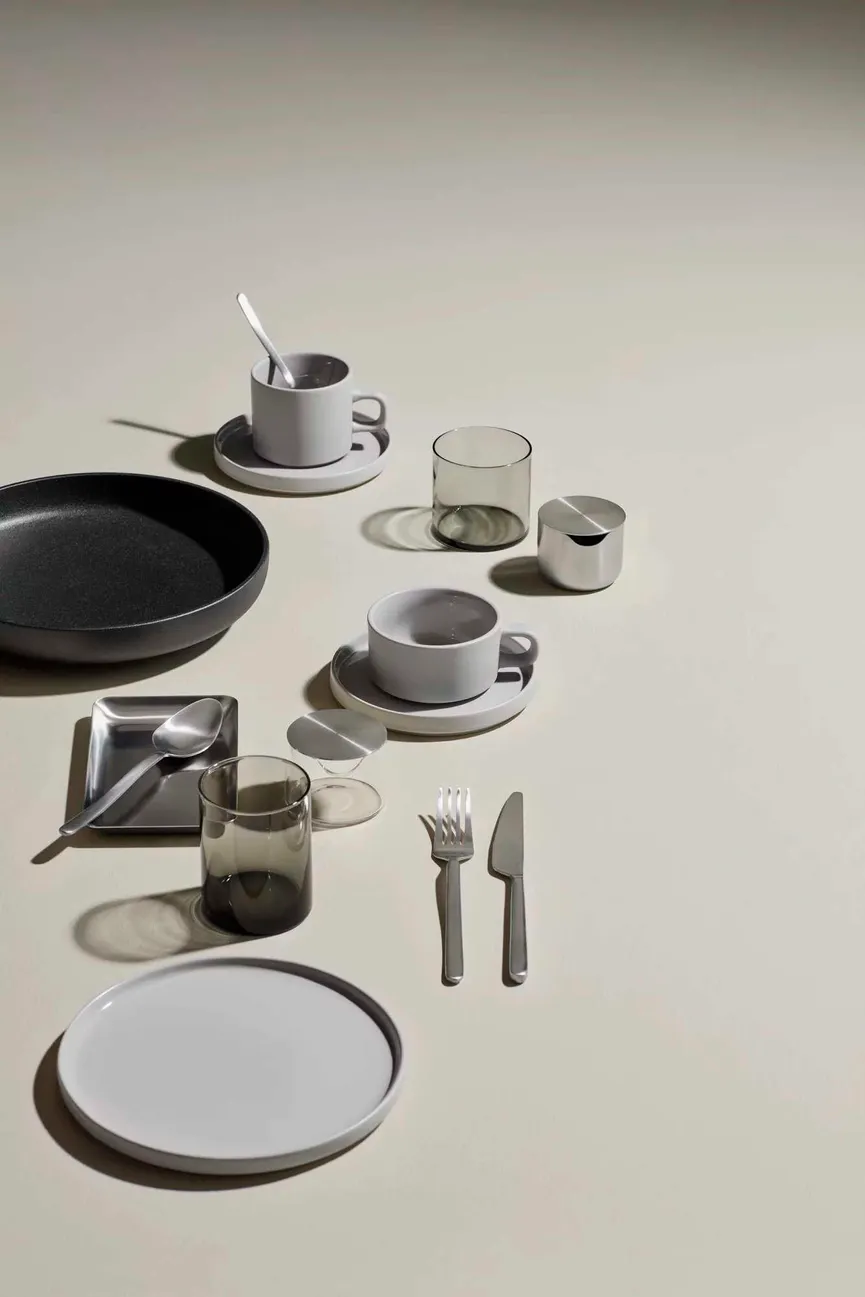 Kaffeetasse "Pilar" pewter milieu