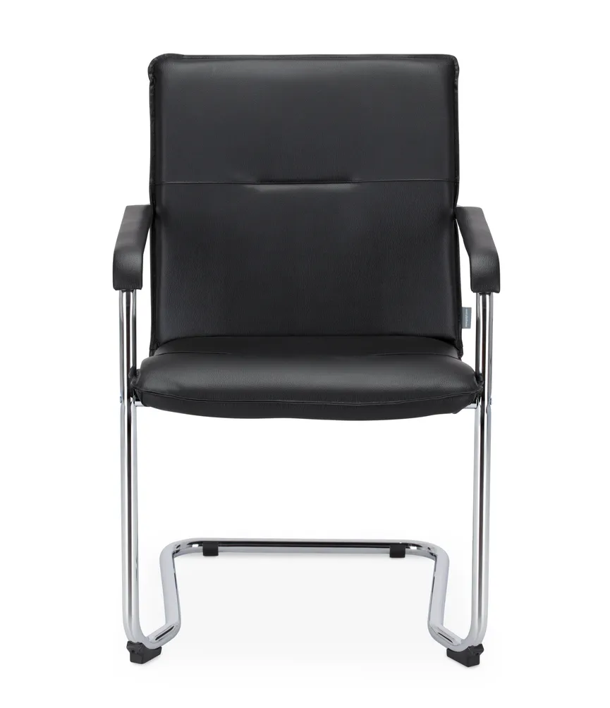 Besucherstuhl mit Armlehne detail