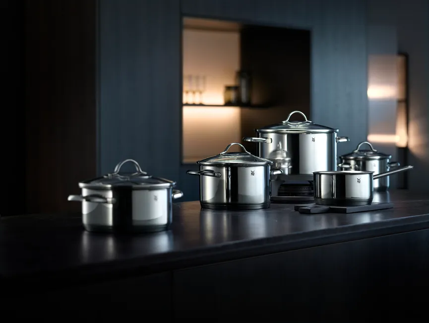 Topfset "Provence Plus" silber milieu