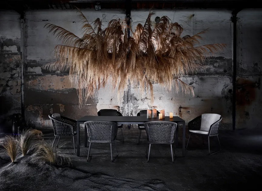 Tischgestell 280x95 cm milieu