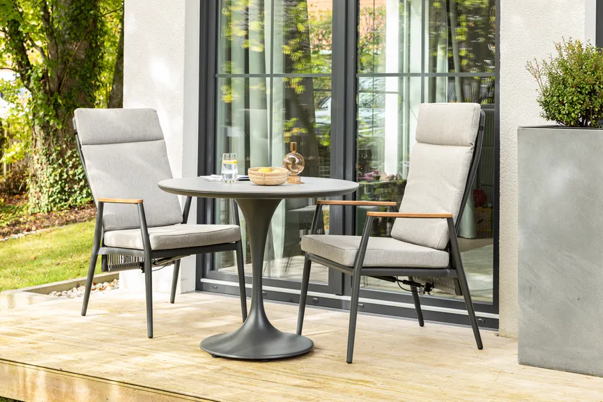 Gartentisch Ø 158 cm milieu