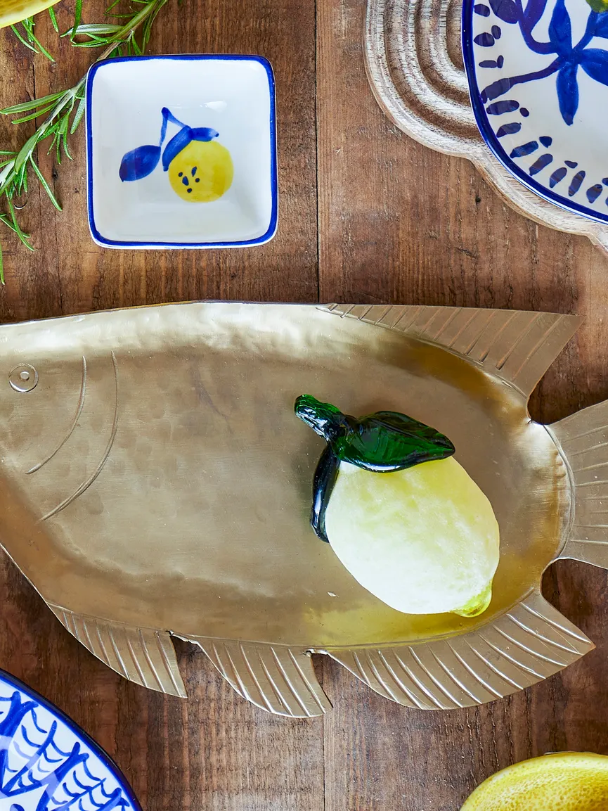 Figur "Limone" gelb milieu