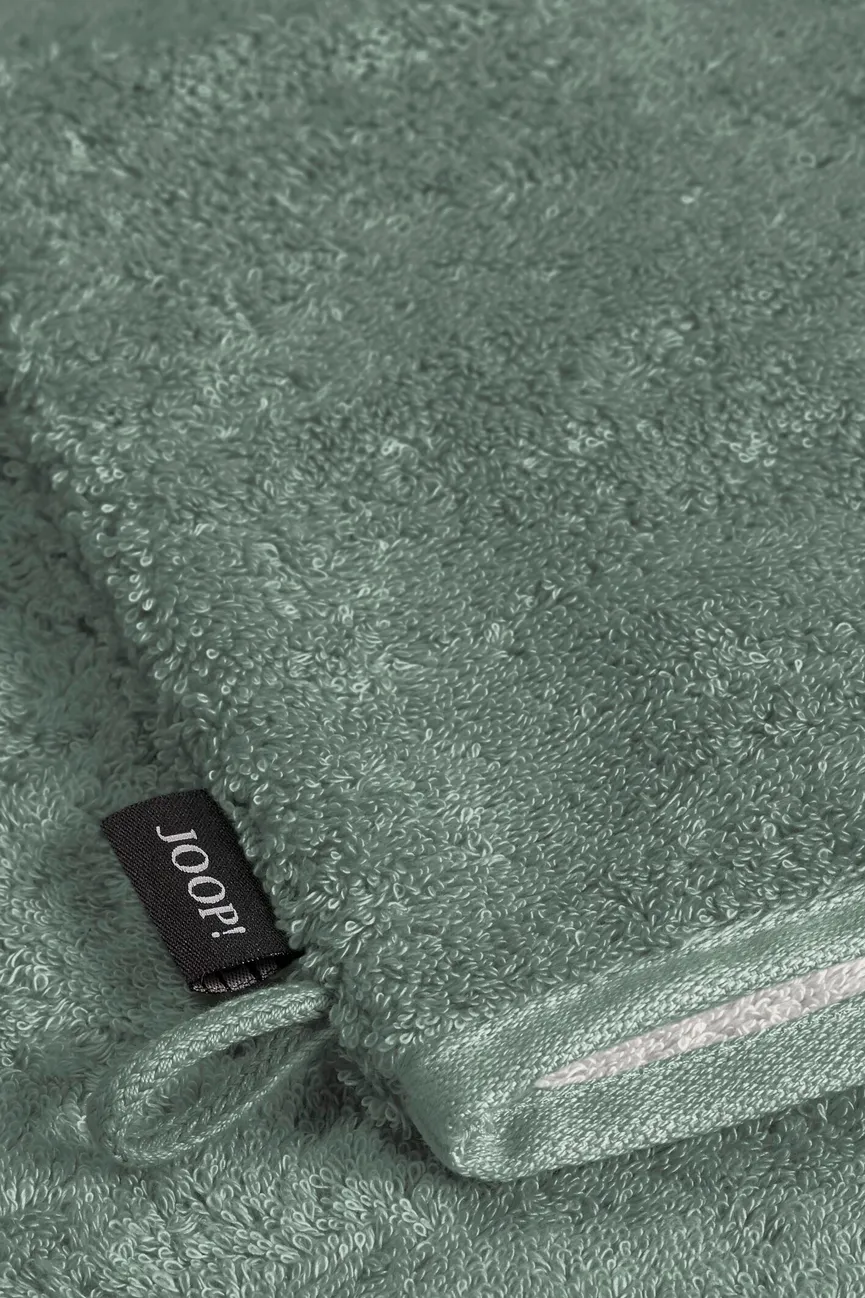 Waschhandschuh SPLIT Doublefac detail