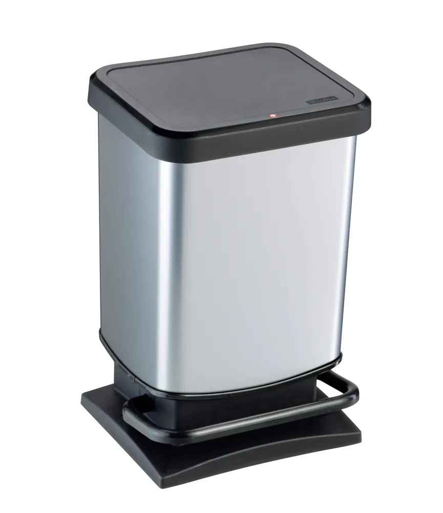 Treteimer Paso 20 l schwarz/si hauptaufnahme