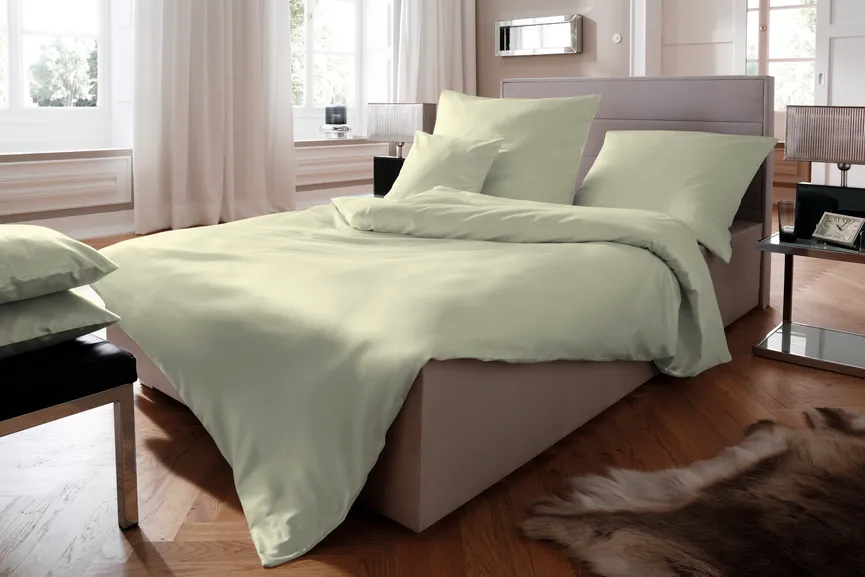 Satin-Bettw. Porto 135x200 milieu