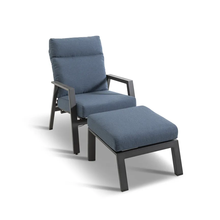Hocker Blau detail