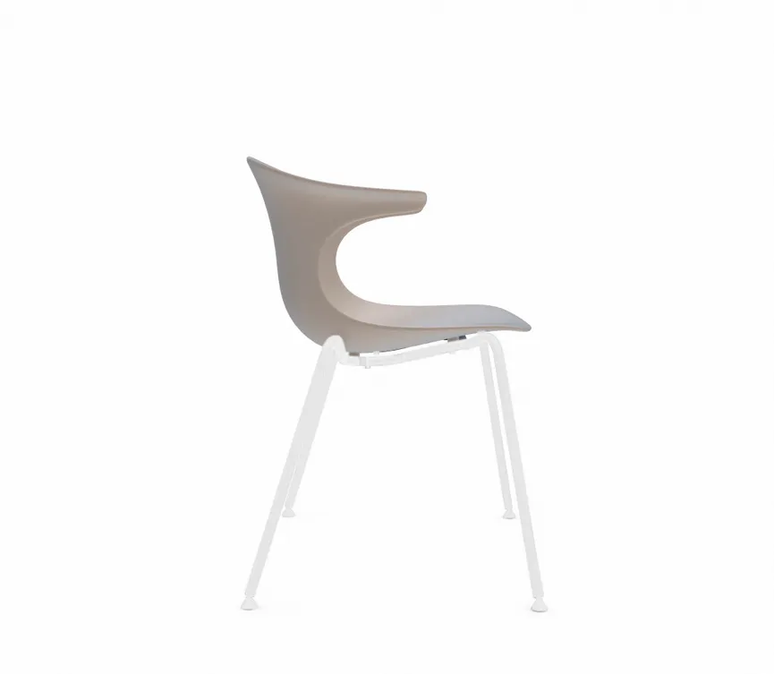 Stuhl 4 Legs white detail