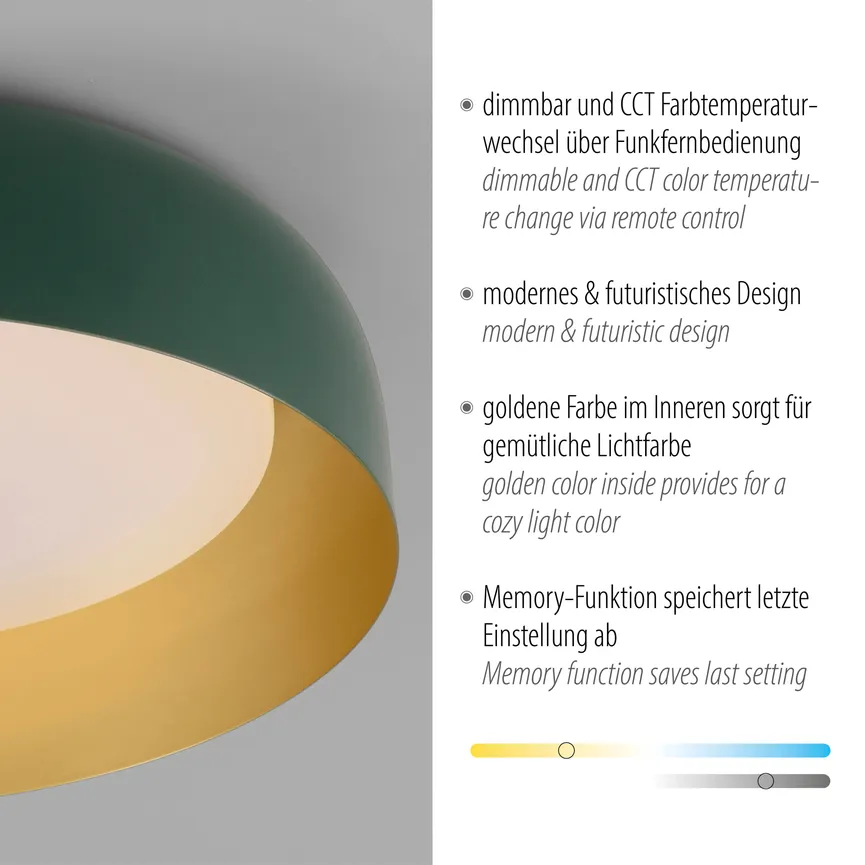 Deckenleuchte "Osko" detail