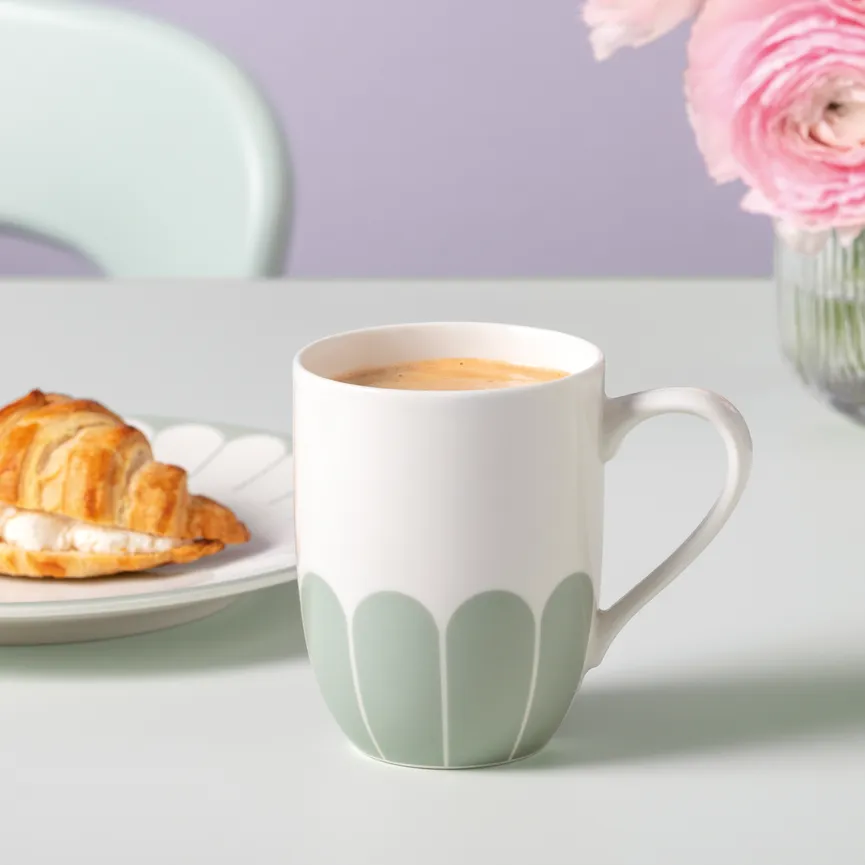 Becher "Fleur" 290 ml vert milieu