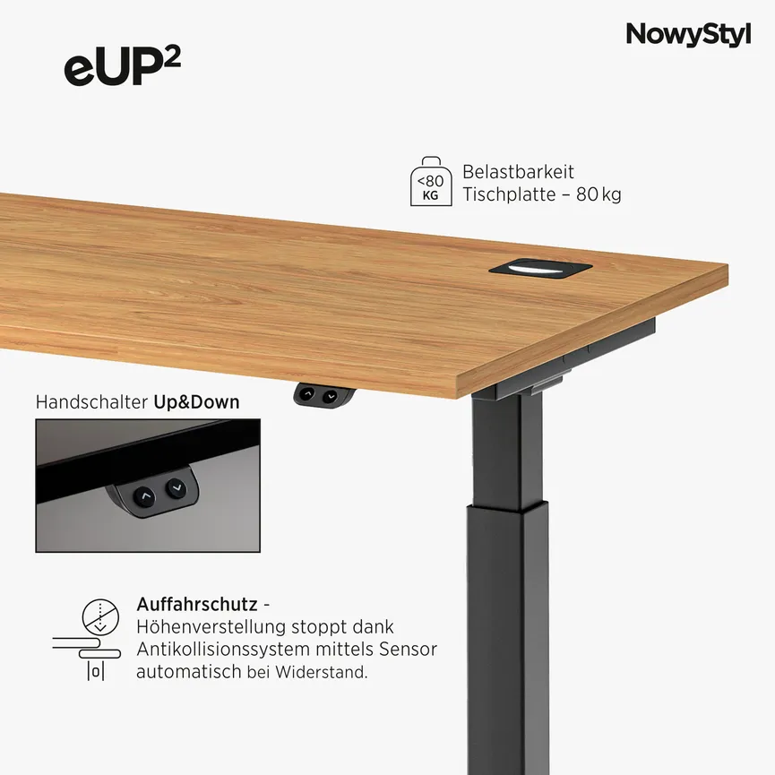 Schreibtisch Natural Hickory detail