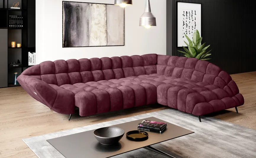 Ecksofa motorisch detail