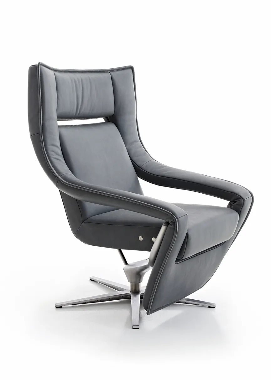 Sessel Yoko-4 DK nickel hauptaufnahme