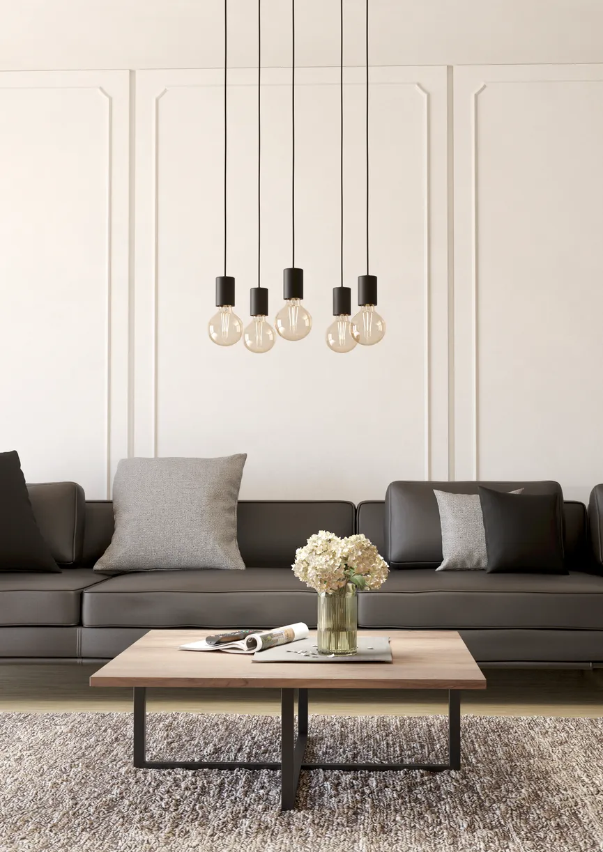 Pendelleuchte "Huebro" milieu