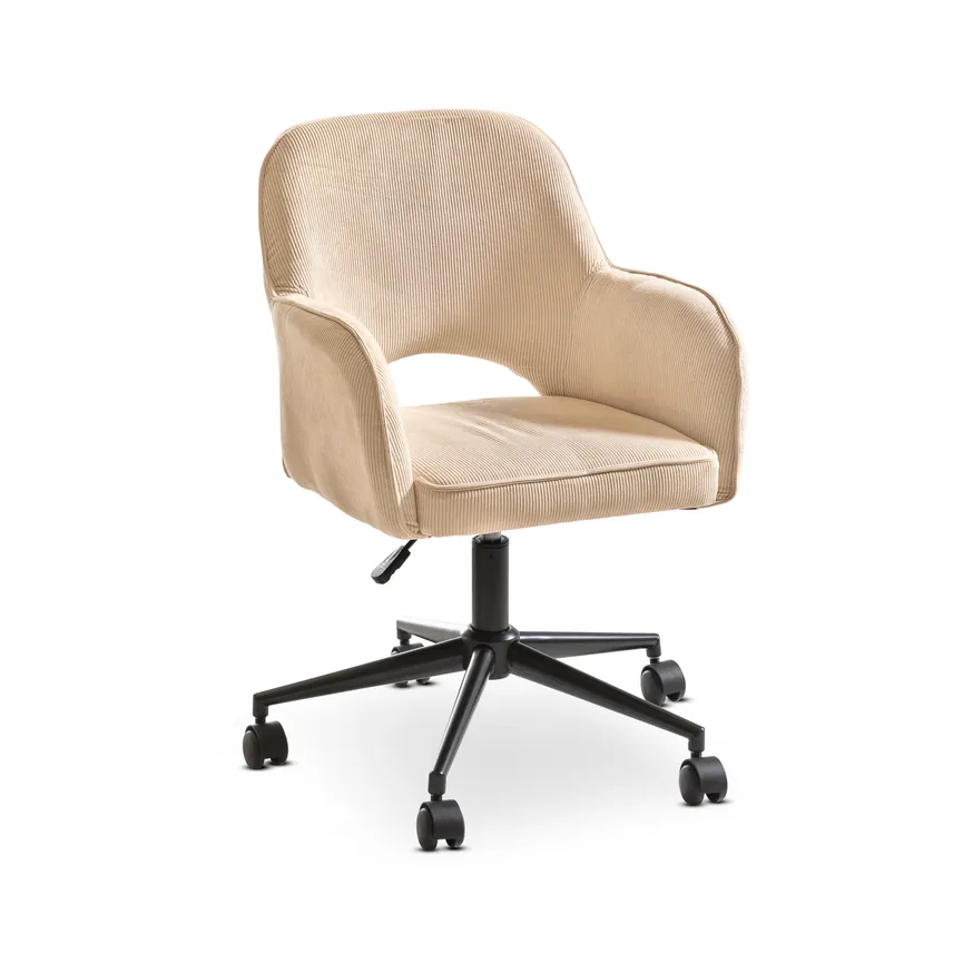 Drehstuhl beige hauptaufnahme