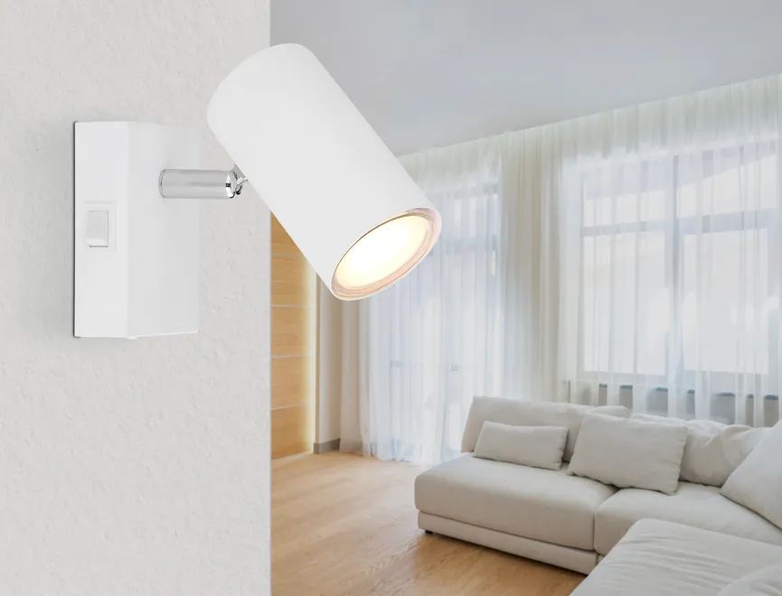 Wandleuchte "Robby" milieu