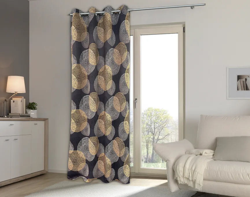 Ösenschal Ginny 135x245 milieu