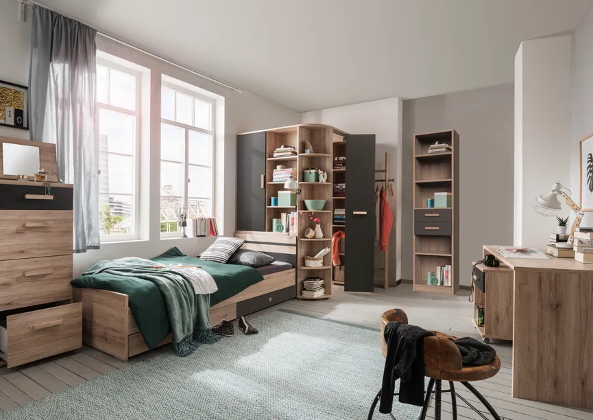 Bett LF 90x200 cm milieu
