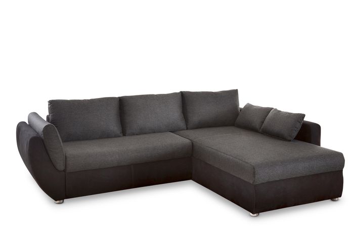 Ecksofa Schwarz Taifun