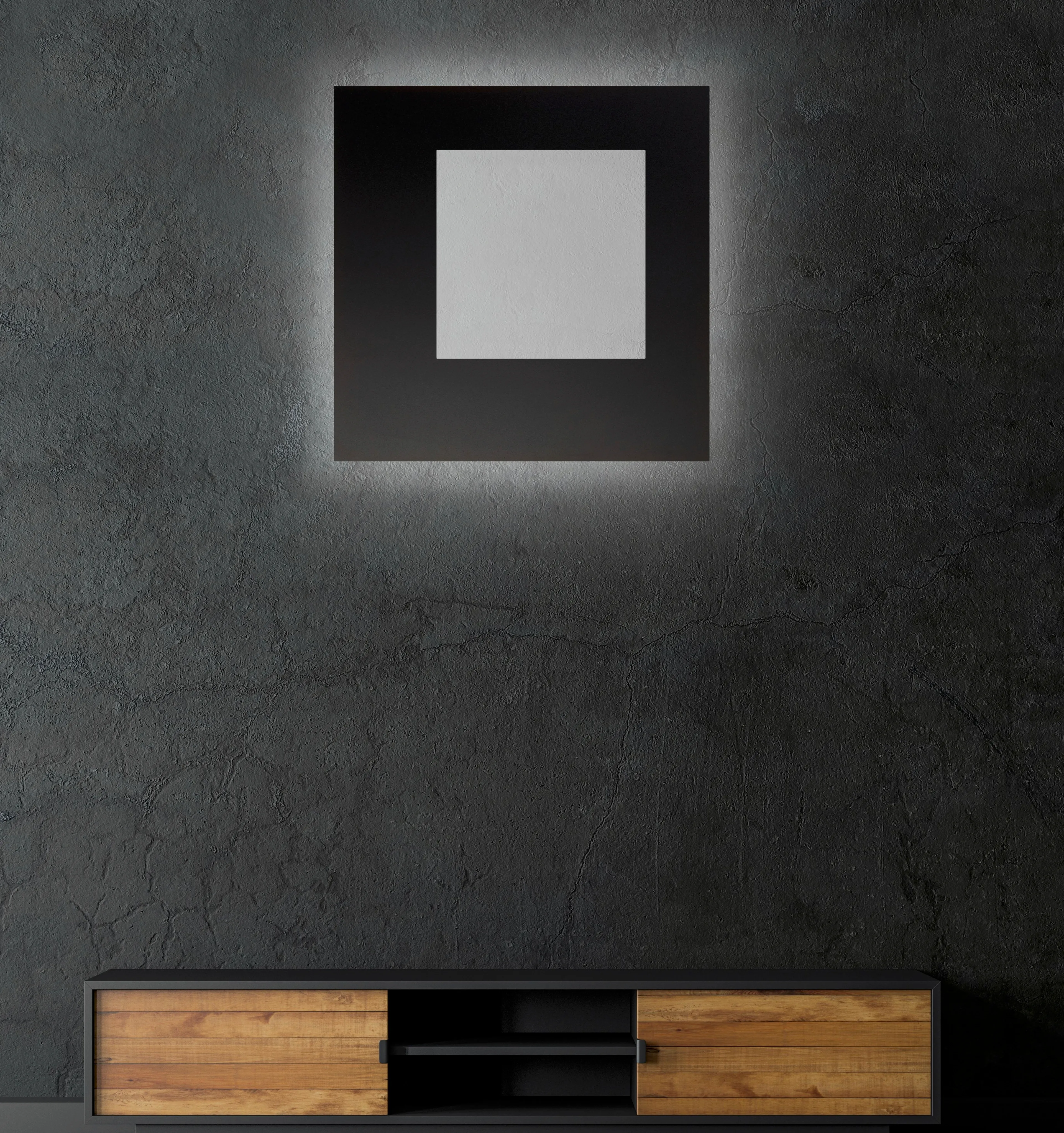LED-Deckenleuchte Blade open