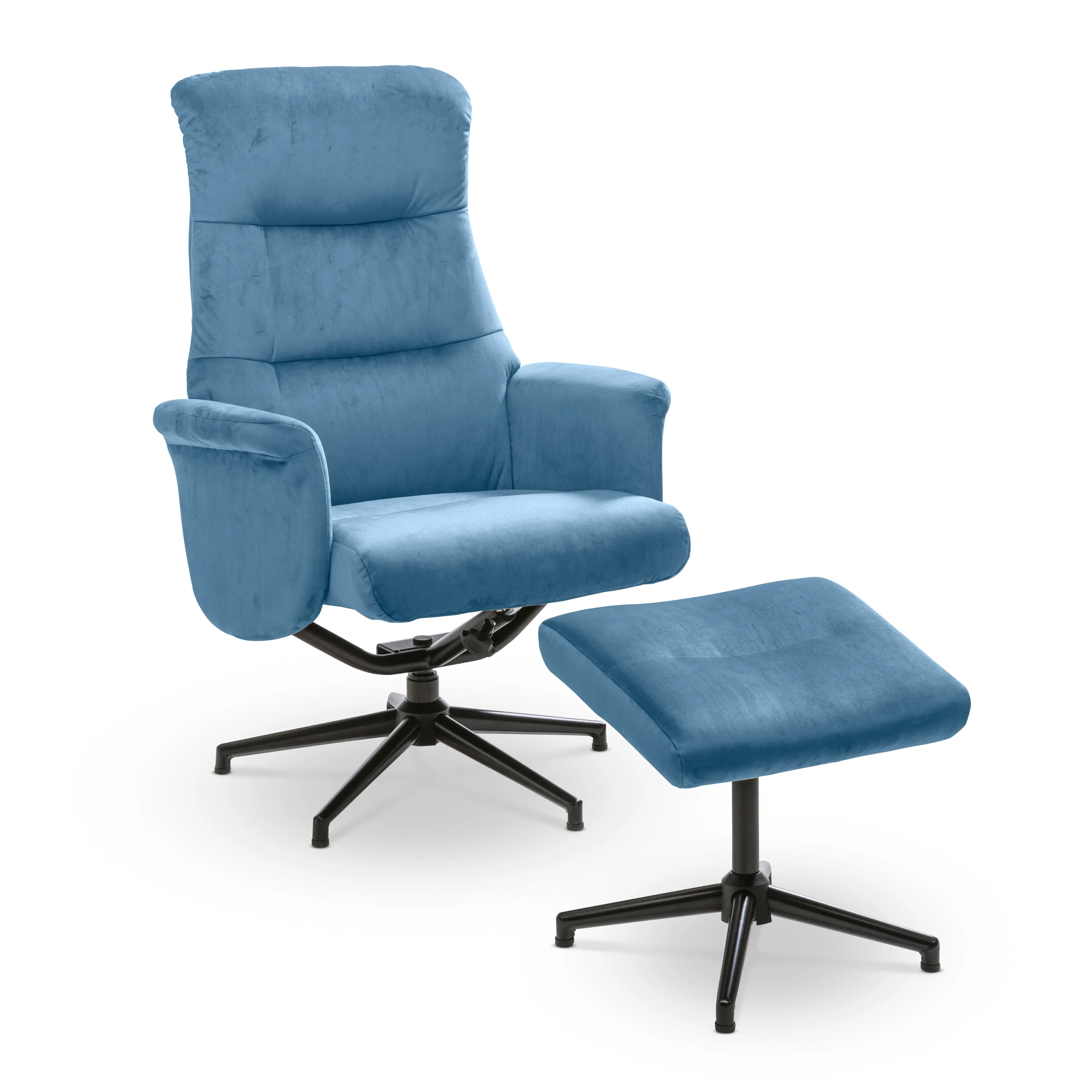 Sessel mit Hocker Roger