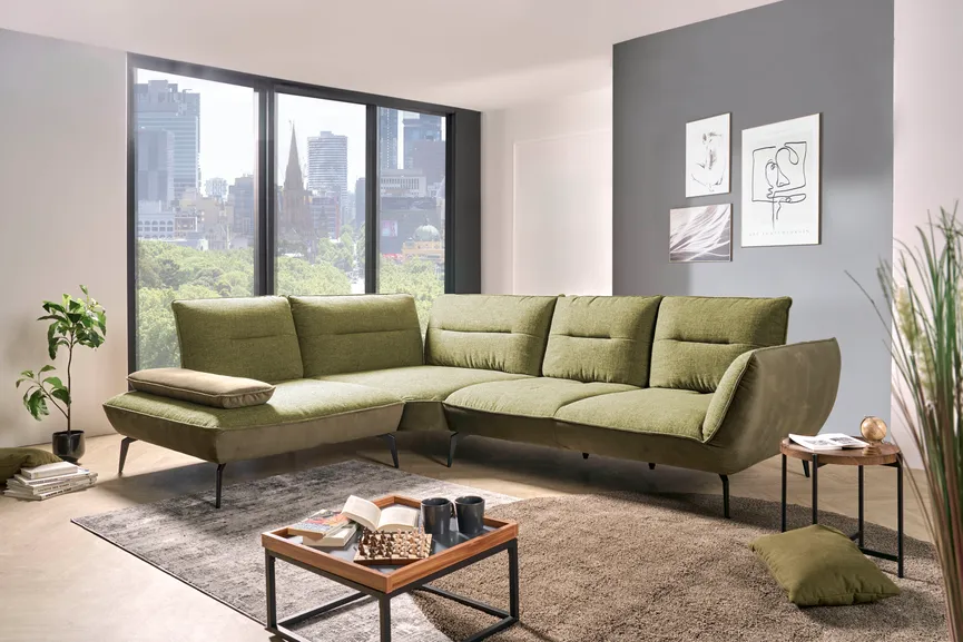 Ecksofa groß milieu