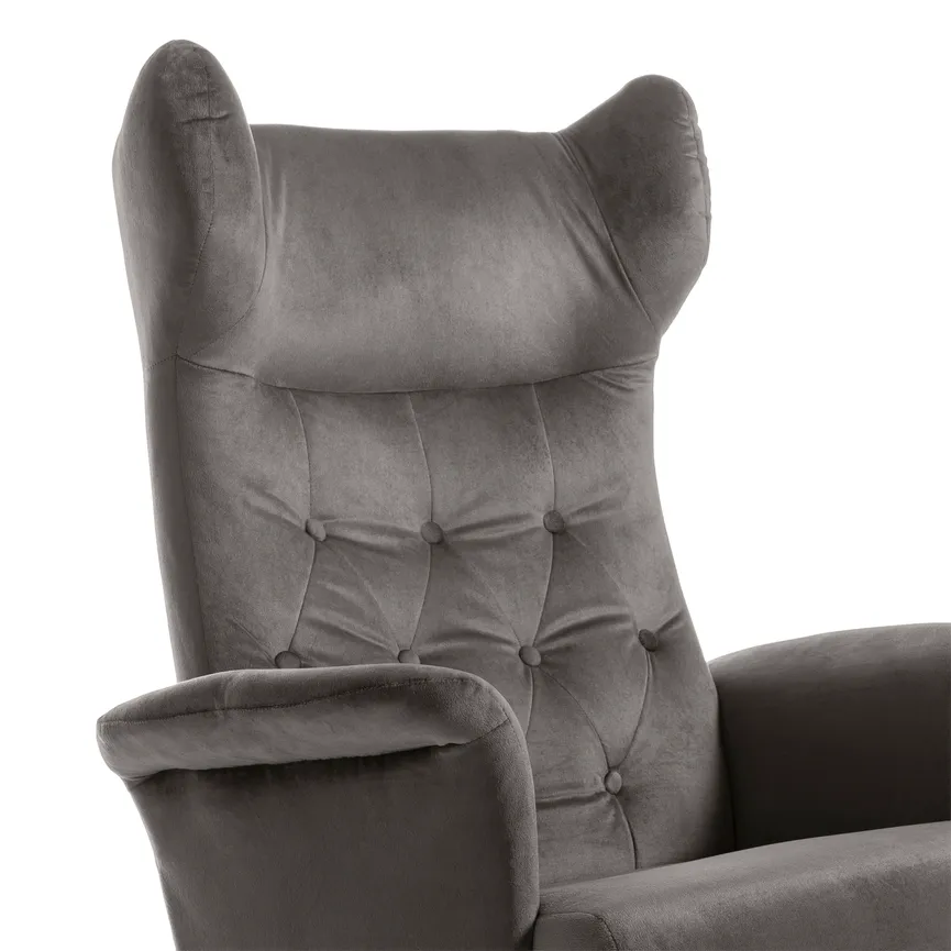 Relaxsessel + Hocker detail