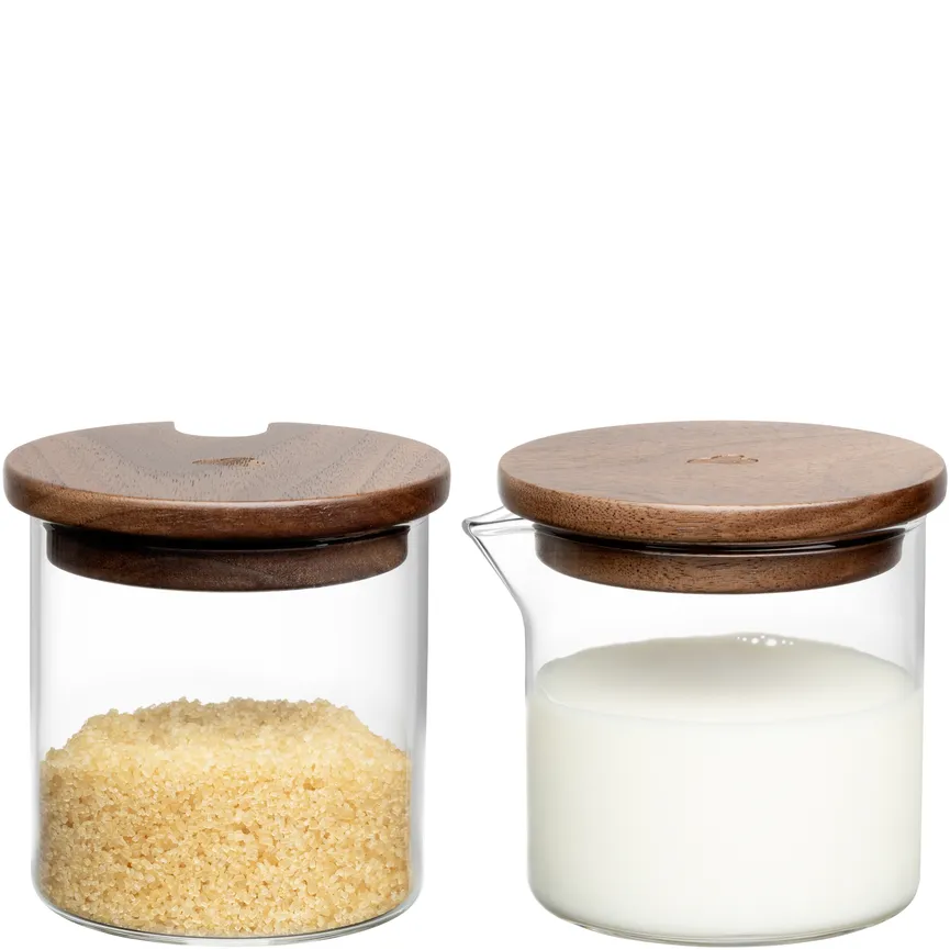 Milch/Zucker-Set "Novo Legno" detail