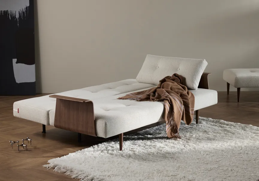 Sofa+AL dunkles Holz detail