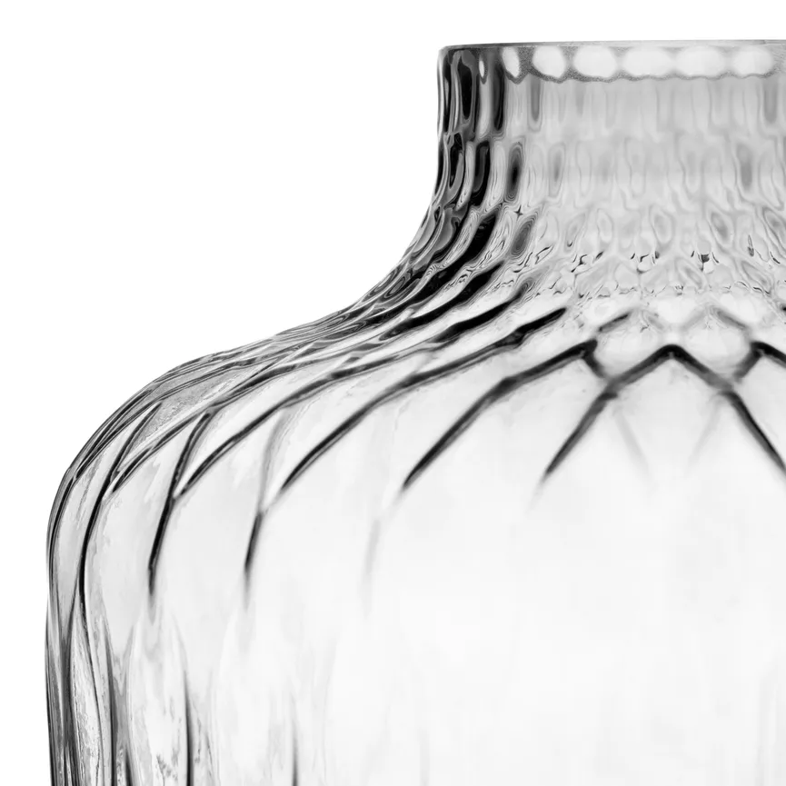 Vase "Giulia" grau detail