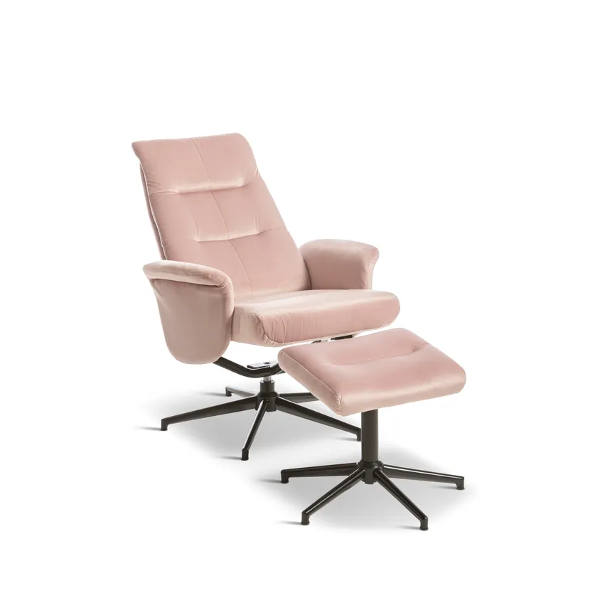 Relaxsessel + Hocker detail