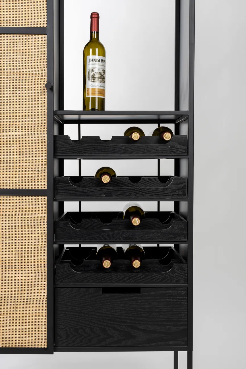 Weinschrank detail