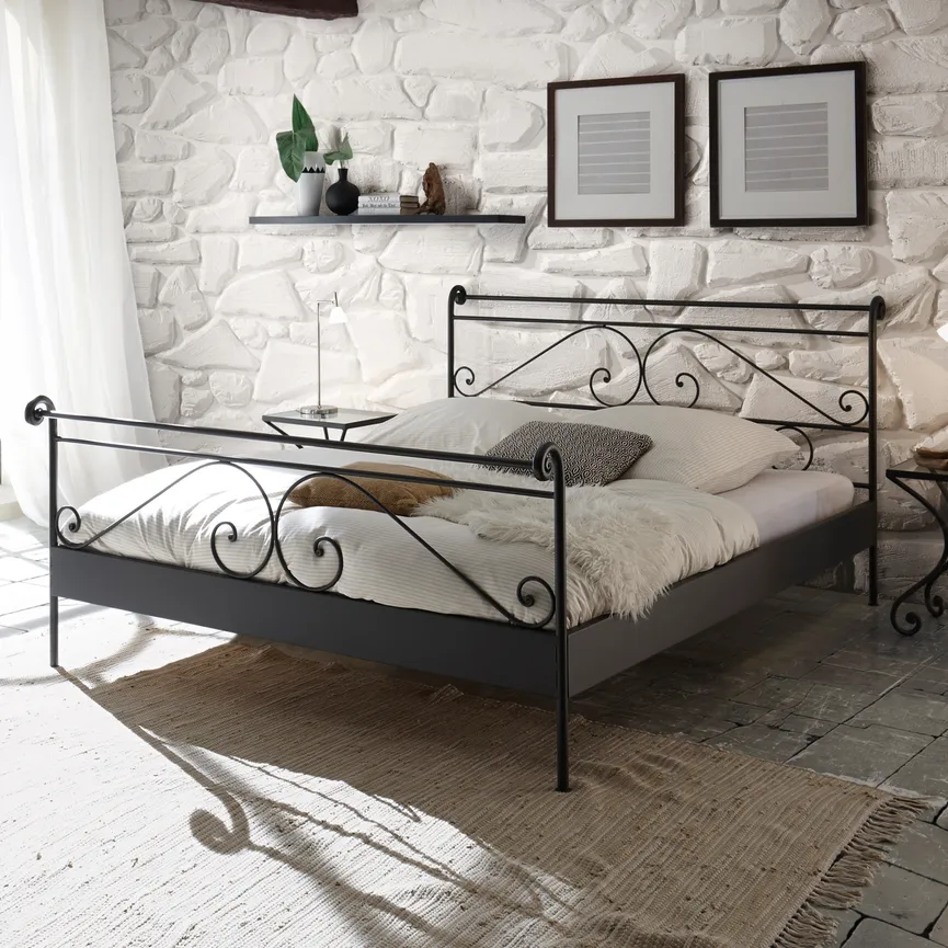 Metallbett, LF: 180x200 cm hauptaufnahme