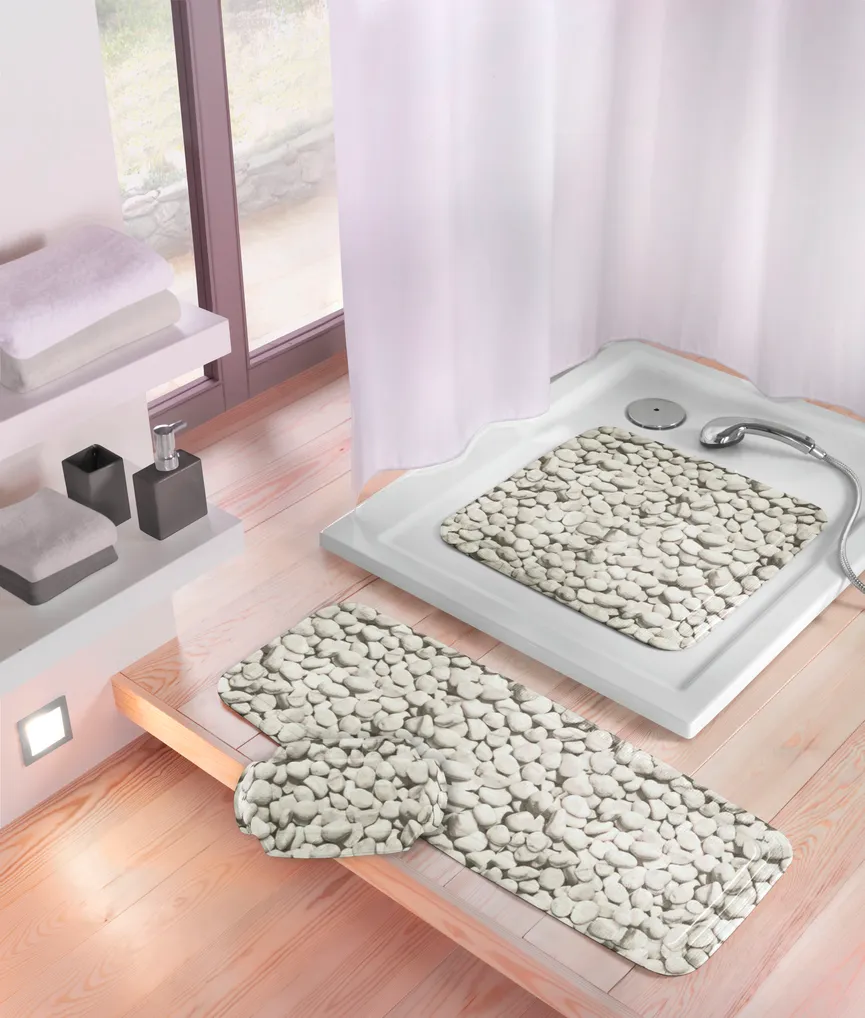 Duscheinlage Stepstone grau milieu