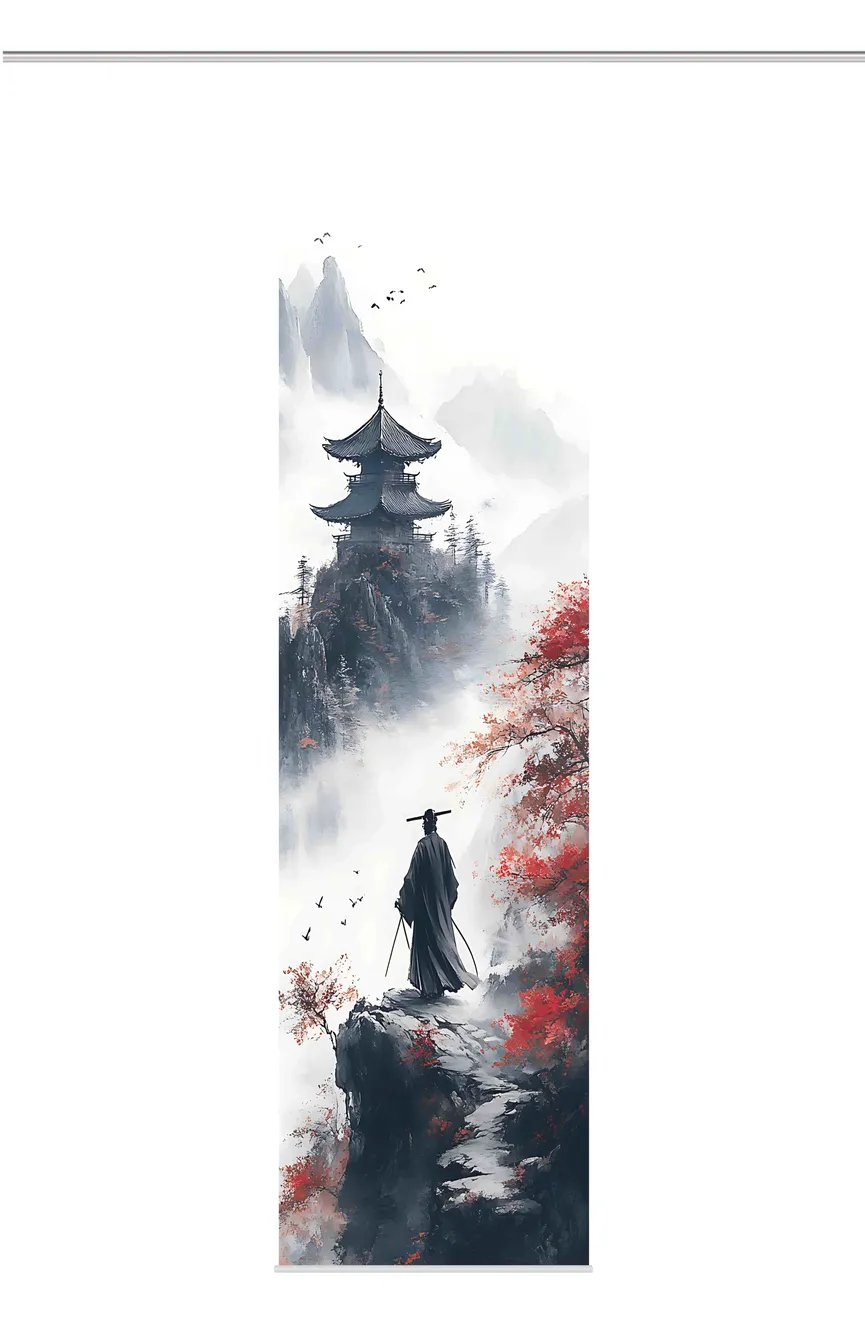 Schiebevorhang Sakura hauptaufnahme