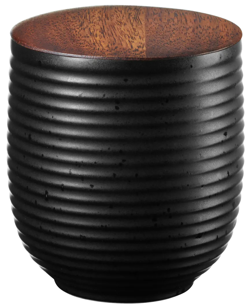 Teedose "Japandi" schwarz hauptaufnahme