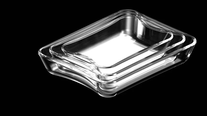 Schüsselsatz 3 tlg.Glas detail