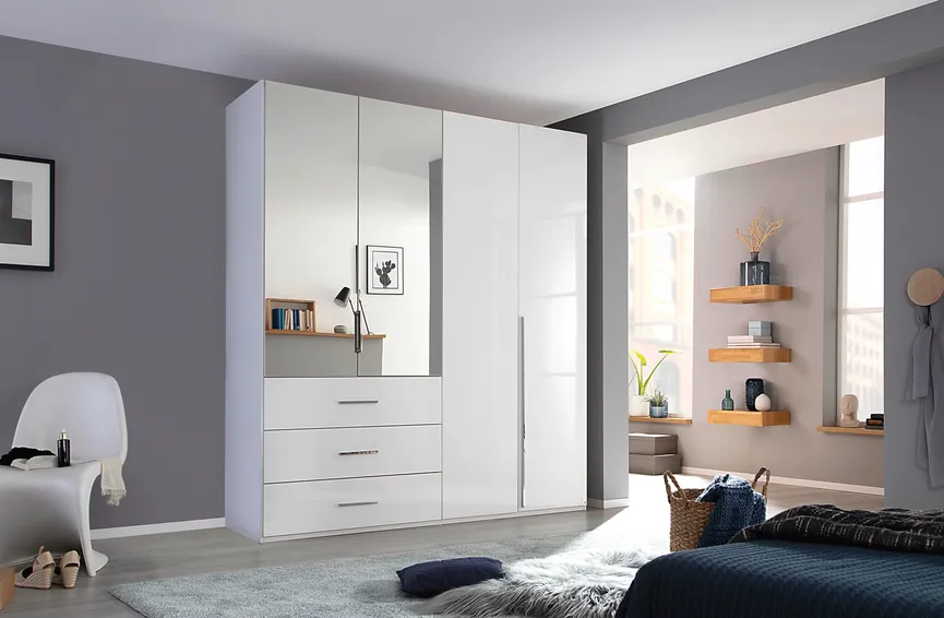 Kombi-Drehtürenschrank 4-trg. milieu