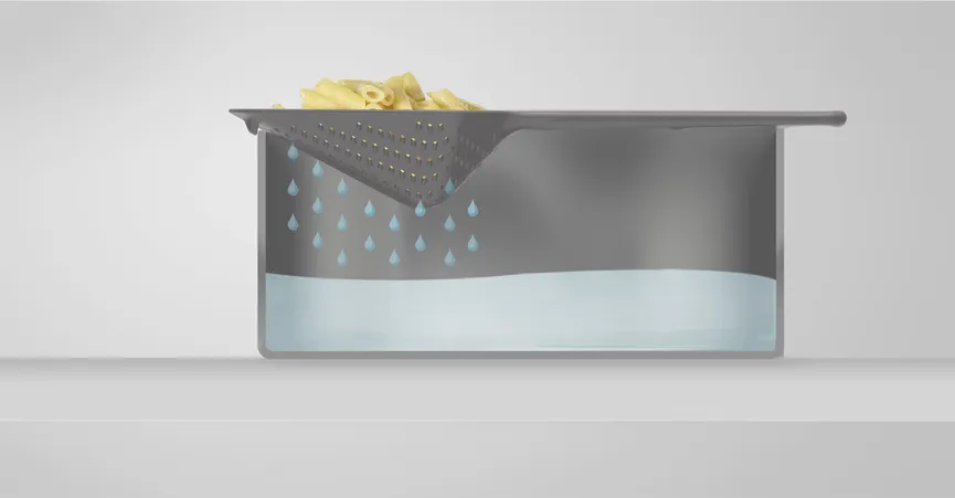 Löffelsieb groß Scoop Plus detail