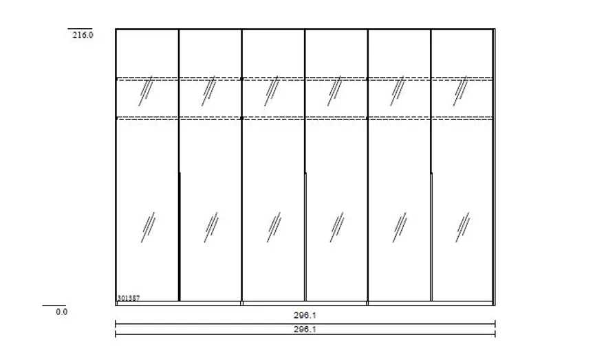 Passepartoutrahmen detail