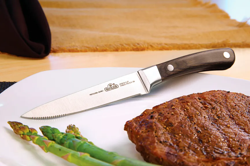 Wellenschliff Steak Messer detail