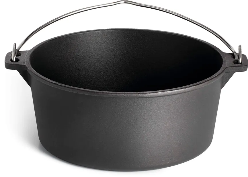 Gußeisen Dutch Oven detail