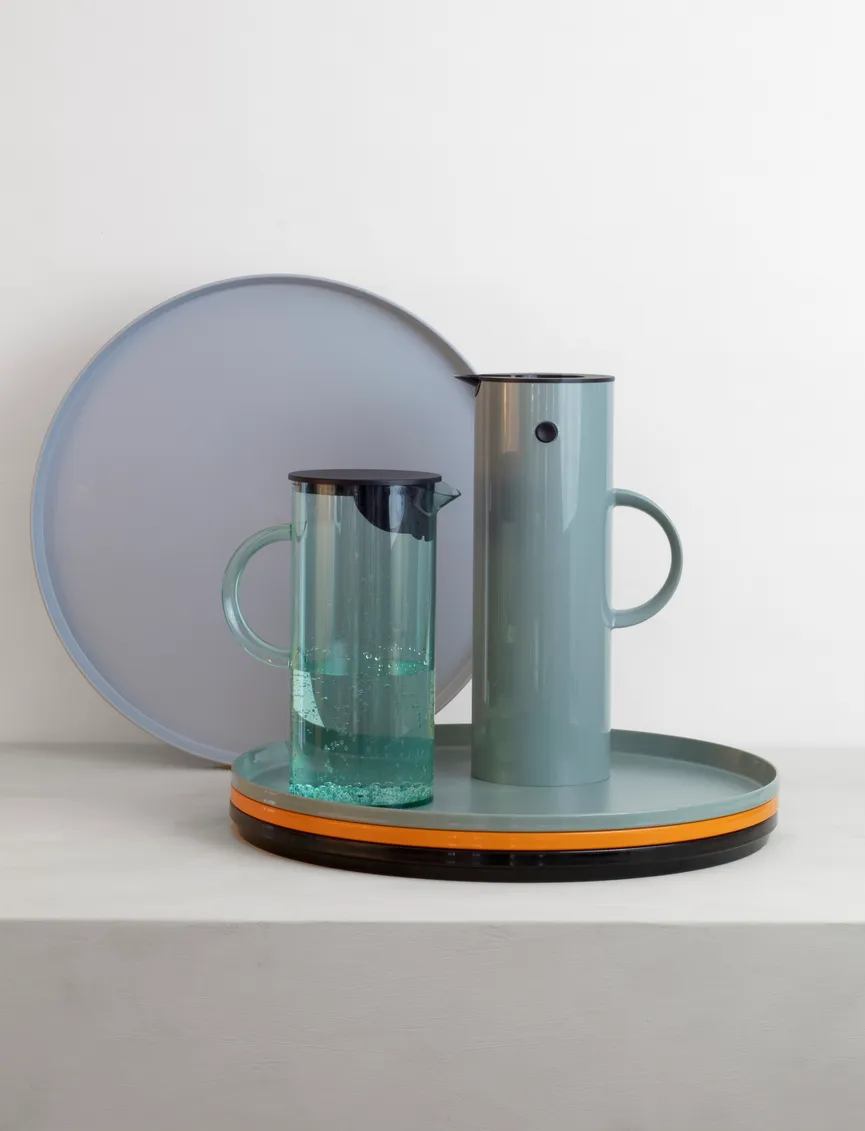Tablett "EM" dusty green milieu