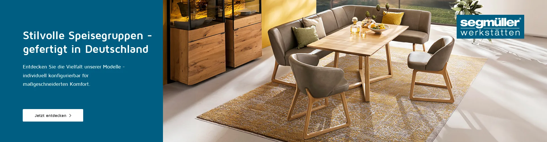 Speisegruppen der SEGMÜLLER WERKSTÄTTEN