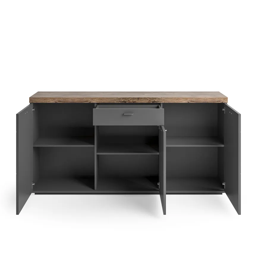 Sideboard 3-trg., detail
