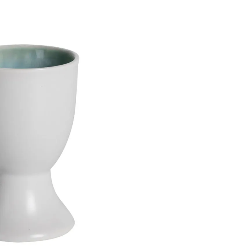 Eierbecher "Antonia" blau detail