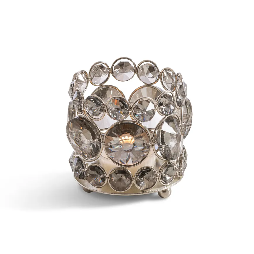 Teelichhalter "Strass" detail