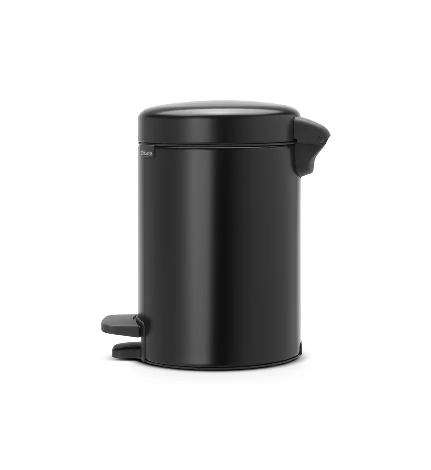 Treteimer 3 l Matt black hauptaufnahme