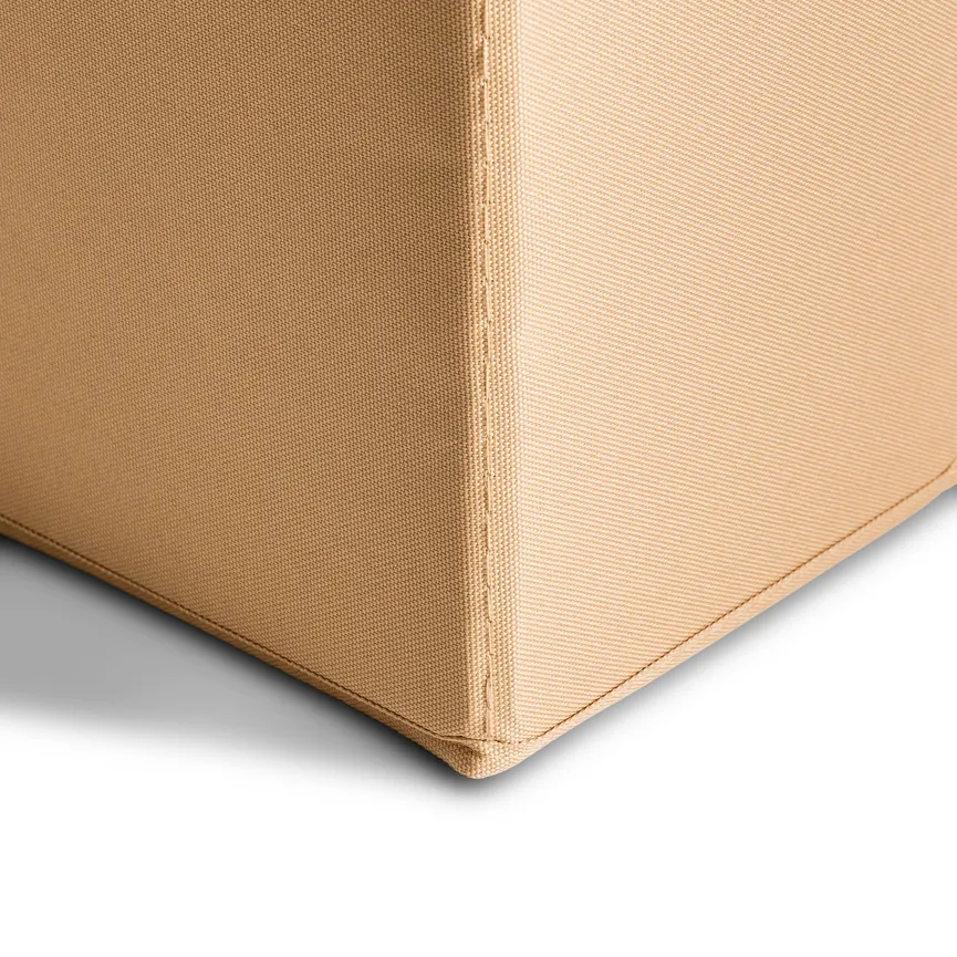 Aufbewahrungsbox beige detail